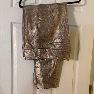 Shiny Metallic Pants